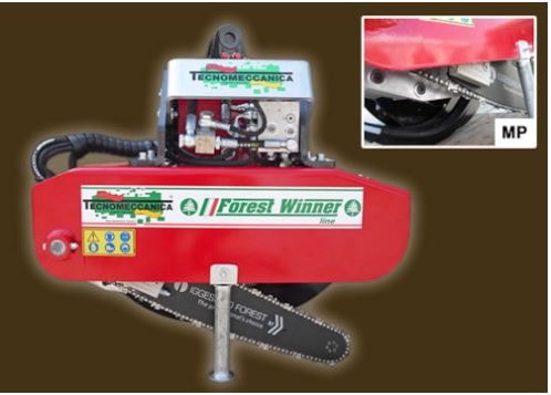 Graifer cu fierastrau Tecnomeccanica TP 155 Professional MP-I - excavator 4,5 - 16 t. de vanzare